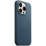 iPhone 16 Pro FineWoven Leather Case with MagSafe Pacific Blue