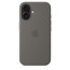 iPhone 16 Silicone Case With MagSafe Stone Gray