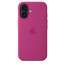 iPhone 16 Silicone Case With MagSafe Fuchsia Dark Pink