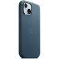 iPhone 16 FineWoven Leather Case with MagSafe Pacific Blue