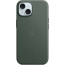 iPhone 16 FineWoven Leather Case with MagSafe Evergreen