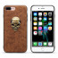 Skull Leather Case for iPhone X