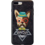 iPhone X Leather Fabric French Bulldog Case