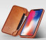 Real Leather Wallet Case for iPhone X