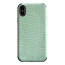 Crocodile Leather Pattern Style iPhone X Case