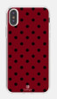 iPhone X Polka Dot Designer Case