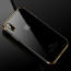 Thin Metal Clear Protective Case for iPhone X