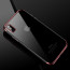 Thin Metal Clear Protective Case for iPhone X