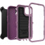 iPhone 13 Mini Defender Series Pro Case - Happy Purple