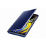 Official Samsung Galaxy Note 9 Clear View Standing Cover Case - Blue