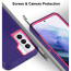 Samsung Galaxy S21+ Plus 5G Defender Series Case - Purple Rose