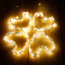 Pack of 120 LED Bendable Christmas Lights Solar Powered