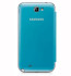 Samsung Galaxy Note 2 II Flip Cover Light Blue