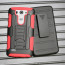 LG G3 Beat Mini Tough Shockproof Defender Case with Belt Clip