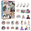 Taylor Swift 1989 Collage Advent Calendar 2023 Christmas Countdown Ornaments Keychain