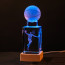 NBA LeBron James Crystal Night Light Decoration