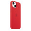 iPhone 14 Plus Silicone Case With MagSafe Red