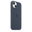 iPhone 14 Silicone Case With MagSafe Storm Blue