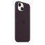 iPhone 14 Silicone Case With MagSafe Elderberry