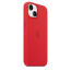 iPhone 14 Silicone Case With MagSafe Red