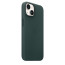 iPhone 14 Leather Case with MagSafe Forest Green