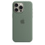 iPhone 15 Pro Max Silicone Case With MagSafe Cypress Green