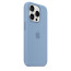 iPhone 15 Pro Silicone Case With MagSafe Winter Blue