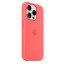 iPhone 15 Pro Silicone Case With MagSafe Guava