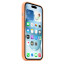 iPhone 15 Silicone Case With MagSafe Orange Sorbet