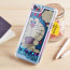 iPhone 5 5s Doraemon Moving Glitter Stars Case