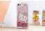 iPhone 5 5s Hello Kitty Moving Glitter Stars Case
