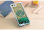iPhone 5 5s Starbucks Moving Glitter Stars Case