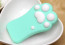 Niku-Q Cat Paw Silicone Case for iPhone 6