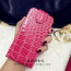 Front Flip Croc Style Leather Designer Flip Case for iPhone 6