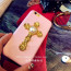 Leather Like Metal Cross Thin Case for iPhone 5 5s