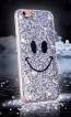 Smile Case Happy Face Glitter for iPhone 6