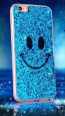 Smile Case Happy Face Glitter for iPhone 6 Plus