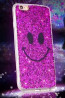 Smile Case Happy Face Glitter for iPhone 6