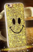 Smile Case Happy Face Glitter for iPhone 6