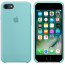 Silicone Case for Apple iPhone 7 - Sea Blue