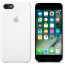 Silicone Case for Apple iPhone 7 Plus - White