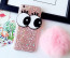 Sparkly Eye Case with Pom Pom for iPhone 7 Plus