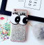 Sparkly Eye Case with Pom Pom for iPhone 7