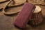 Leather Wallet Case With Latch For iPhone 7 Plus