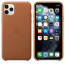 Apple iPhone 11 Pro Max Leather Case Saddle Brown