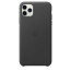 Apple iPhone 11 Pro Max Leather Case Black