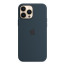iPhone 13 Pro Max Silicone Case with MagSafe - Abyss Blue