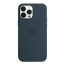 iPhone 13 Pro / iPhone 13 Silicone Case with MagSafe - Abyss Blue