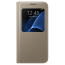 Samsung S-View Flip Cover for Galaxy S7 - Gold