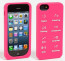 Kate Spade Pink Emoticons Silicone Case for iPhone 5 5s
